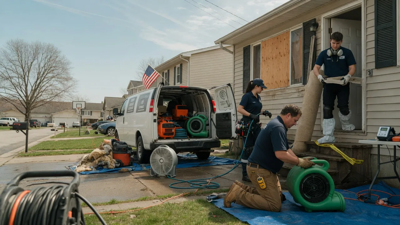 Water Damage Restoration in Raleigh, ND near me